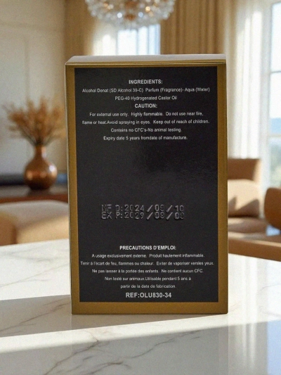 Inšpirovaná parfémová voda pre mužov NO.834