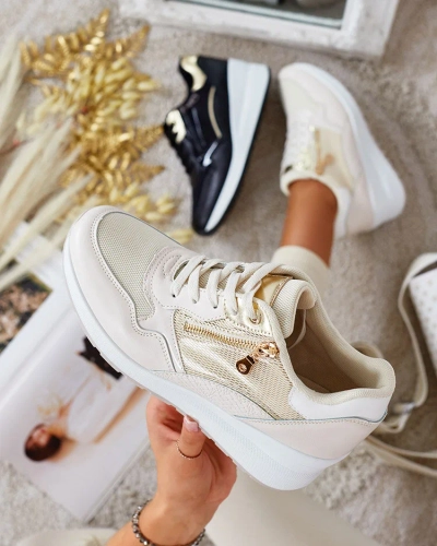 Royalfashion Dámske športové tenisky na mačacej koži Nentas