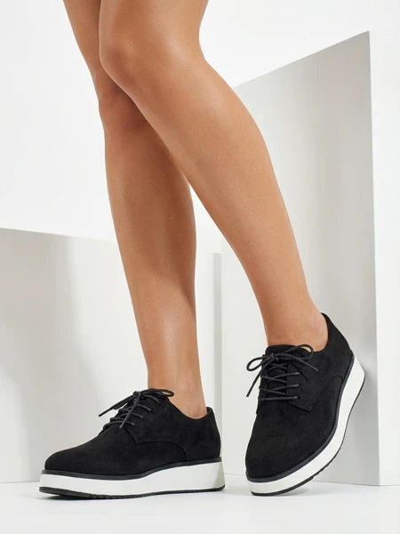 Royalfashion Dámske šnurovacie poltopánky Gori