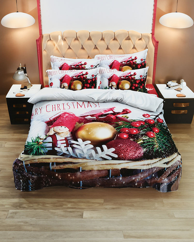 Royalfashion Vzorované posteľné prádlo 200x220 sada 3 DIELOV