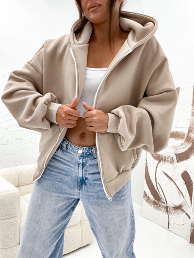 Royalfashion Ženska bombažna podložena bluza Butterfly