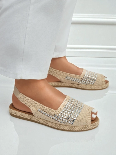 Dámske espadrilky so štrasom Belle Sparkle
