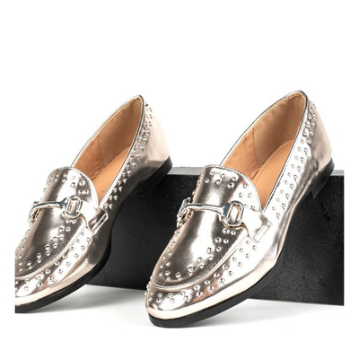 Zlaté mokasíny s trysky Idaho - Obuv 1