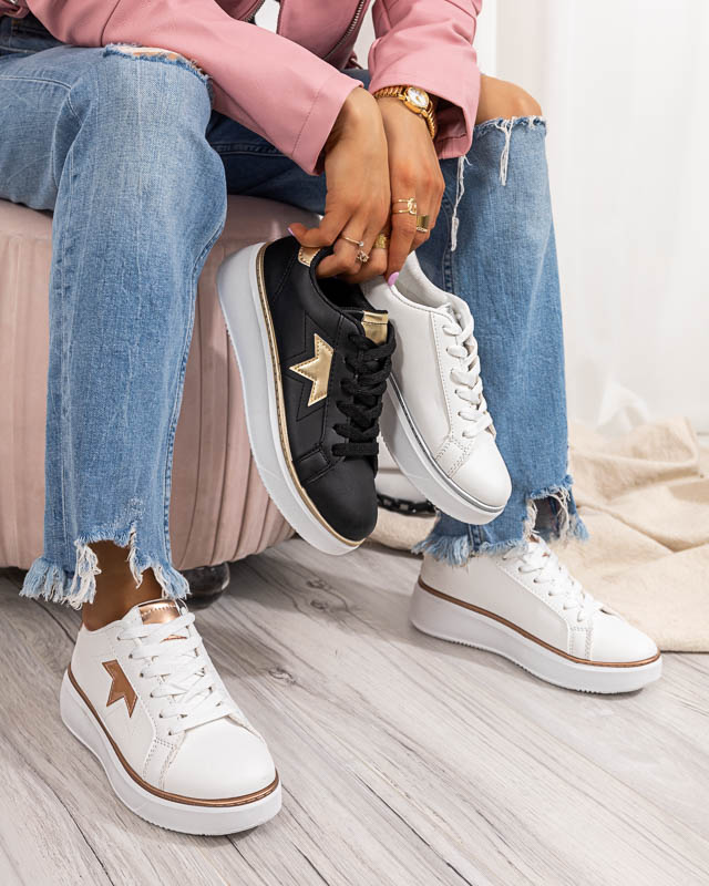 Bielo-ružová dámska športová obuv Taqeva - Obuv