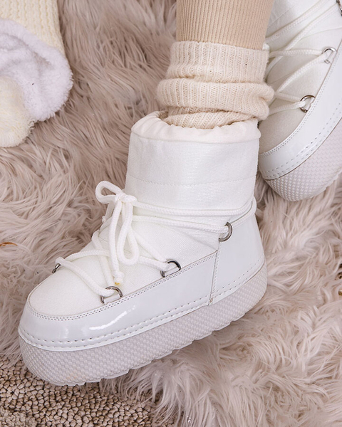 Royalfashion Dámske šnurovacie snehové čižmy Yevnoie