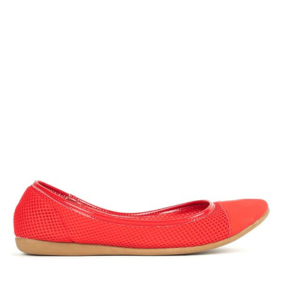 Red Mireia ballerinas - Footwear 1