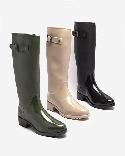 Béžové dámske podkolienky Bevirdo- Obuv