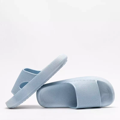 OUTLET Modré gumené papuče s razbou Olinda - Obuv