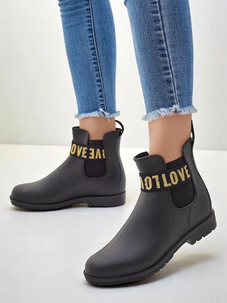 Royalfashion Dámske matné dáždniky s nápisom Love Love