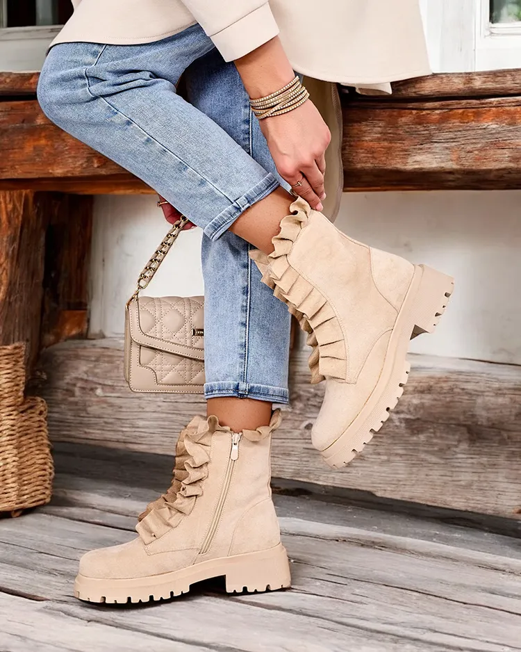 Royalfashion Dámske čižmy Sullusi bagger