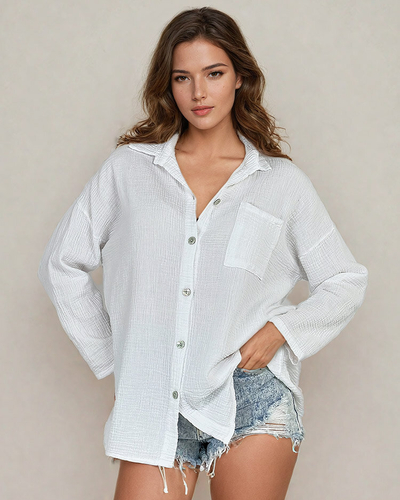 Royalfashion Dámske tričko s vreckom