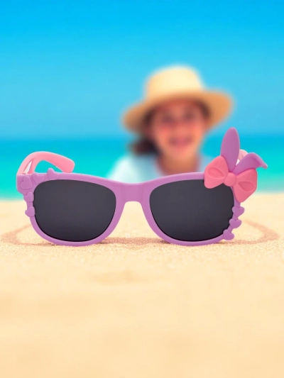 Royalfashion Detské slnečné okuliare s dekoráciami Bunny Shine