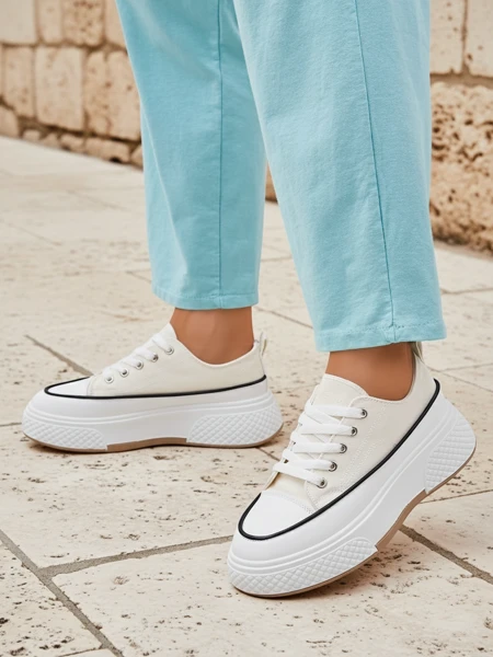 Royalfashion Dámske platformové tenisky Beemes