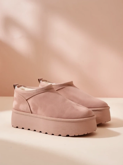 Royalfashion Dámske krátke čižmy a'la snow boots Ozozi