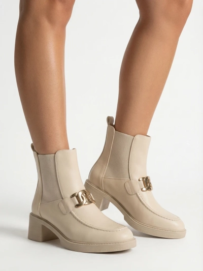 Dámske kotníkové topánky Royalfashion s nízkym podpätkom Ewios