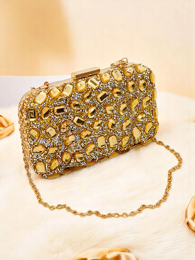 Royalfashion Dámska listová kabelka Crystal Glam