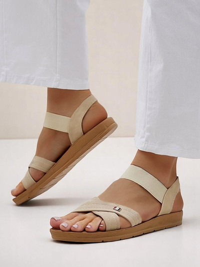 Royalfashion dámske sandále s elastickým pásikom Zerefis