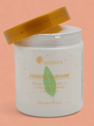 Luxelux FREESIA BLOSSOM Telový balzam s zeleným čajom a medom 250 ml