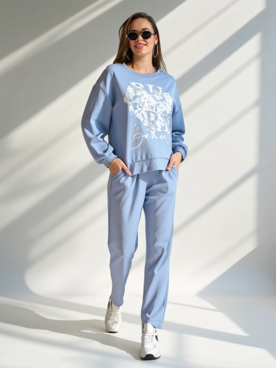 Royalfashion Dámsky viskózový set s potlačou