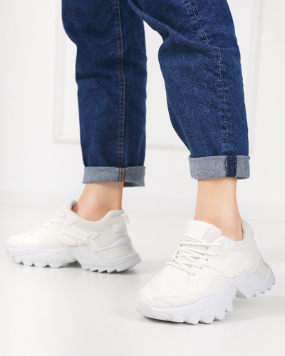 Dámske biele športové tenisky Bayart - Obuv