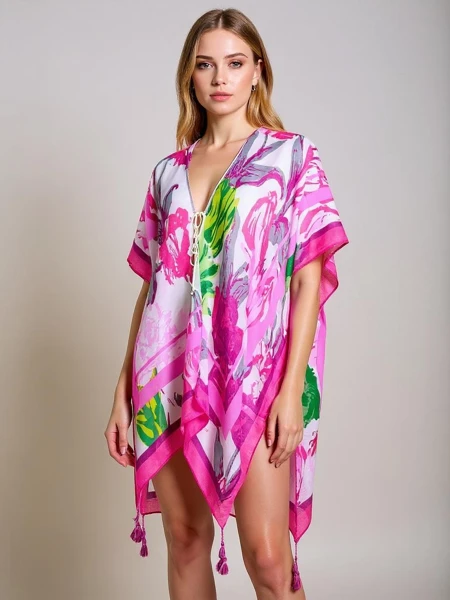 Sukienka Pareo Hera Fiore od Royalfashion – večbarvne, univerzalne