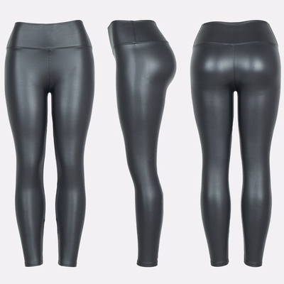 Sivé legíny s vysokým pásom - Nohavice