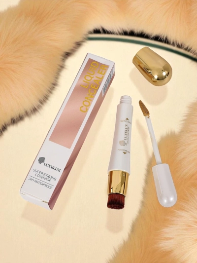 Aurelia Luxelux Concealer – tekoči korektor s hairbrush 24H Waterproof