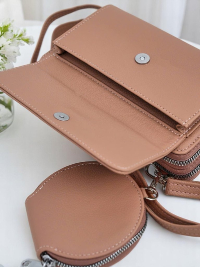Royalfashion Multifunkčná kabelka-peňaženka s popruhom FlexiBag