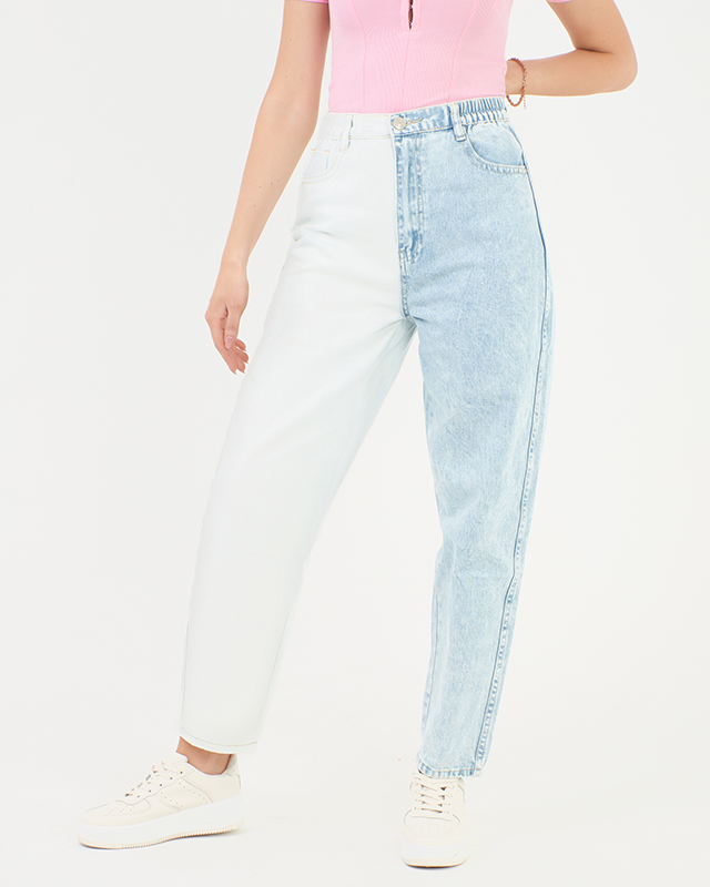 Blue jeans boyfriend jeans - Oblečenie