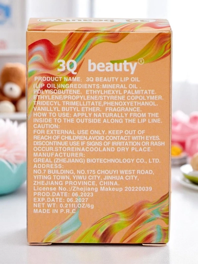 3Q Beauty Aloe Vera Hlboko hydratačný lesk na pery