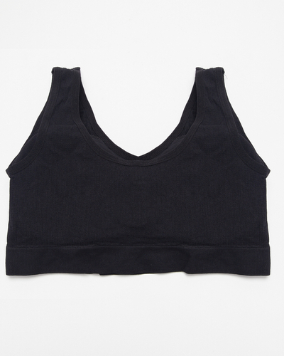 Čierna dámska športová podprsenka - Spodná bielizeň