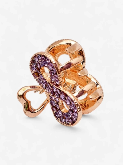 Royalfashion Lasnica za lase s cirkoni TwinkleGrip