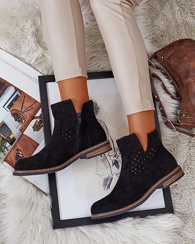 Royalfashion Svetlohnedé dámske čižmy Rito