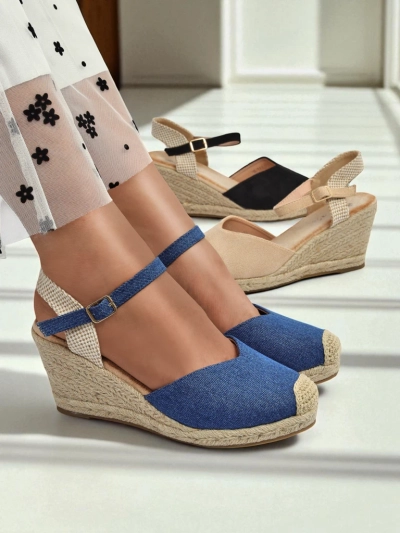 Royalfashion Dámske sandále na platforme Solara Espadrilles