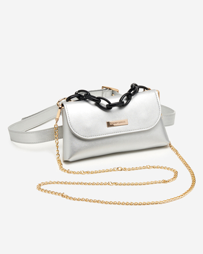 Strieborná malá ľadvinka s razením - Doplnky