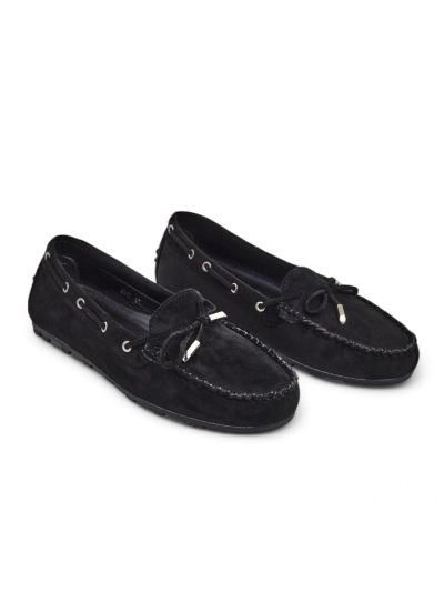 Royalfashion dámske ekologické semišové mokasíny Ziferte