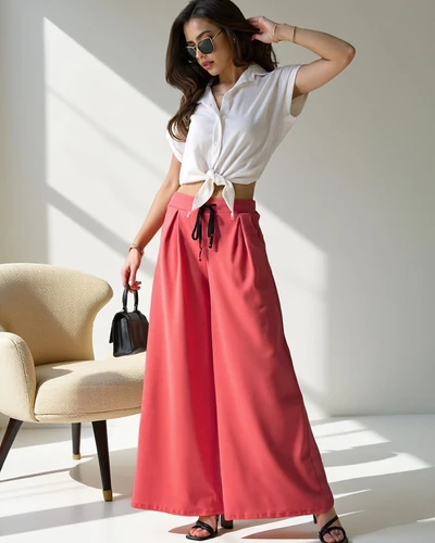 Royalfashion Široké dámske nohavice