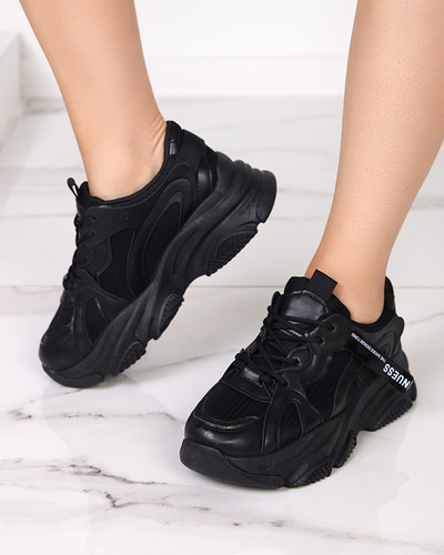Dámske športové tenisky čiernej farby Ponti- Footwear
