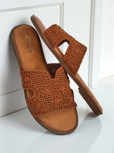 Rpyalfashion Ženski natikači z okrasnim paščkom Braida
