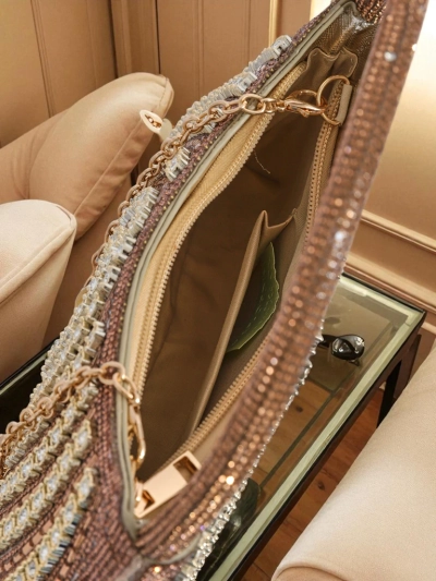 Royalfashion Ženska torbica s cirkoni Sova Glint