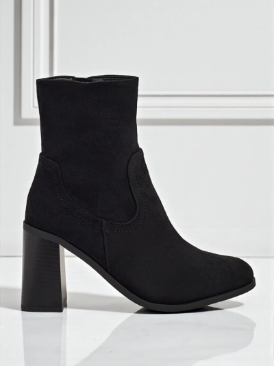 Ženski gležnarji iz eko semiša s peto Rune Fast