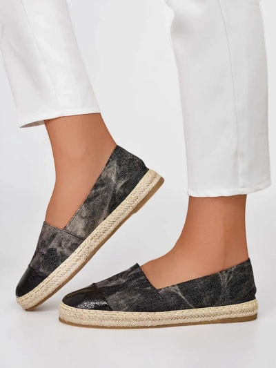 Royalfashion Dámske espadrilky a'la denim Anerta