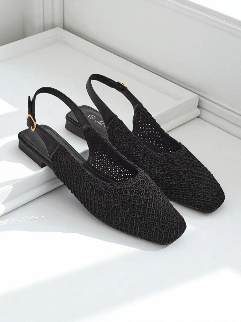 Royalfashion Ženski sandali z odprto peto Breeze Woven