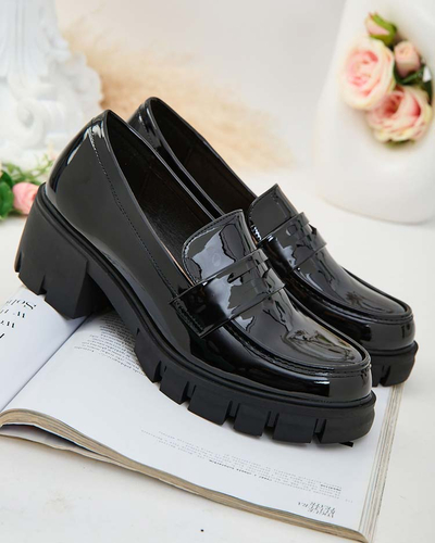 Royalfashion Dámske mokasíny na nízkom podpätku Denebel