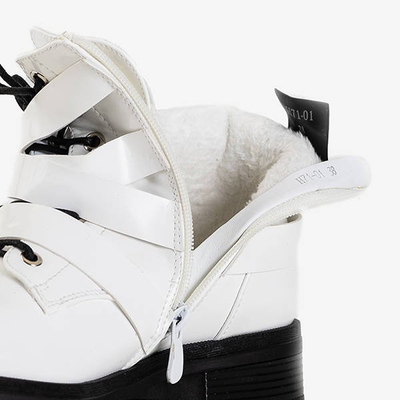 Dámske biele spony značky Ermite - Obuv