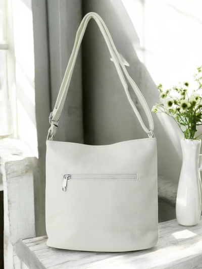 Royalfashion Dámska pohodlná kabelka vyrobená z ekologickej kože