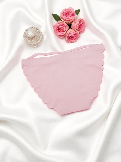 Royalfashion Dámske bikiny nohavičky s laserovým strihom a dekoratívnymi pásikmi Edge Chic