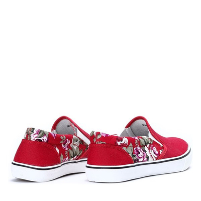 Červené tenisky sklouznou na Corleone - Obuv 1