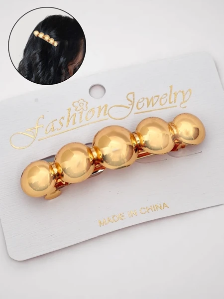 Royalfashion Sponka do vlasov so zdobením z korálok