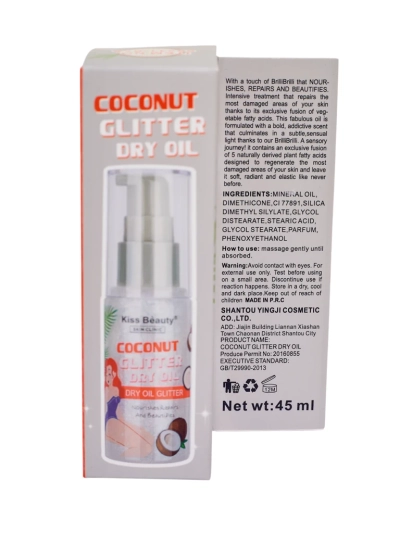 Summer Spray – Tekutý rozjasňovač na tvár a telo Coconut